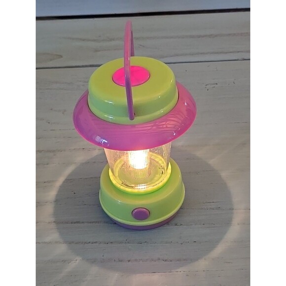 Vintage Fisher Price Lantern Light Up Camping Toy 1997 Light Works No Sound - Picture 5 of 8